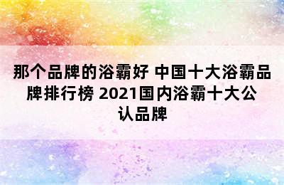 那个品牌的浴霸好 中国十大浴霸品牌排行榜 2021国内浴霸十大公认品牌